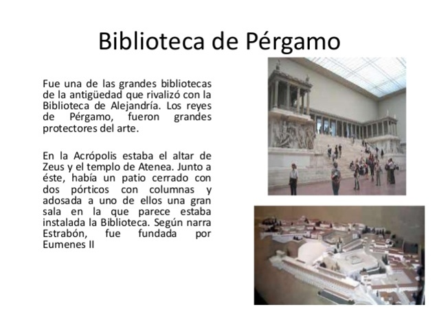 La Biblioteca de Pergamo