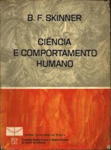 Publica Science and human behavior (ciencia y conducta humana)