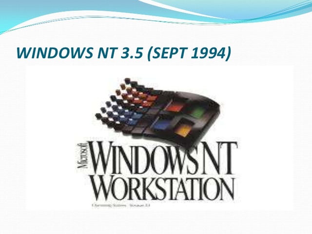 Microsoft Windows NT Workstation Version 3.5