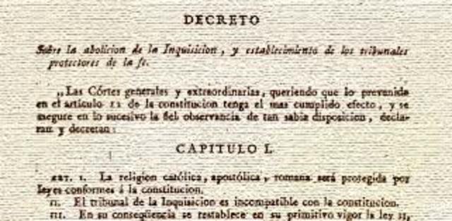 Decreto 3 de Octubre de 1826