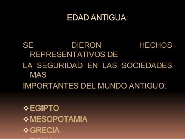 Edad Antigua  400 D.C