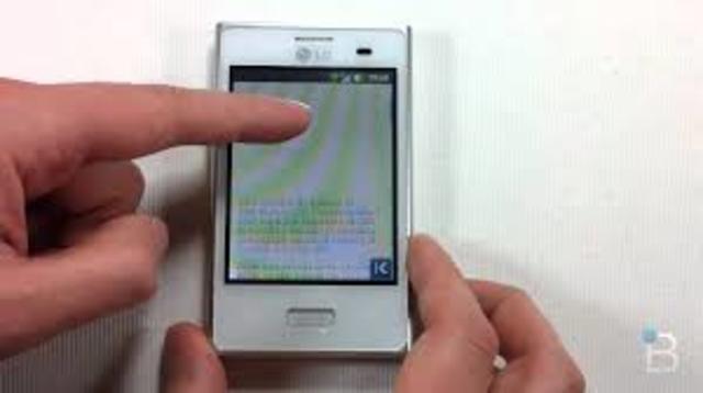 2015: Celular LG Optimus