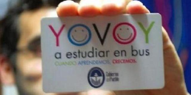 utilización de tarjeta de transporte