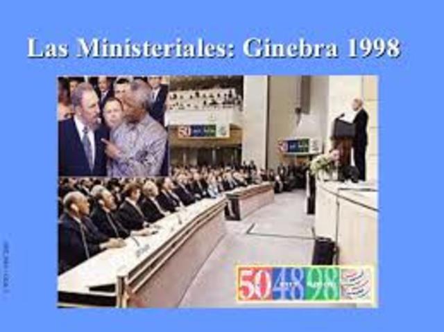 Conferencia ministerial de Ginebra (1998)