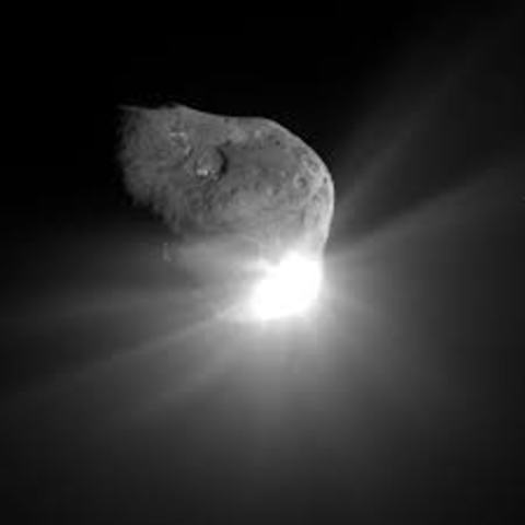 First Comet Impact