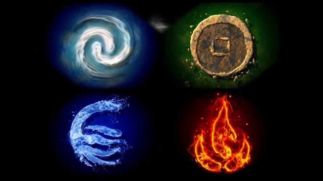 Interpretaciones griegas de la materia: los cuatro elementos de Aristoteles