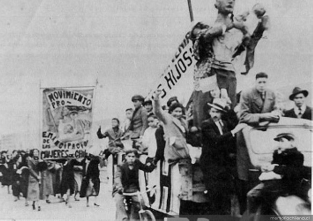 Creacion del Memch (movimiento de emancipacion de la mujer de chile