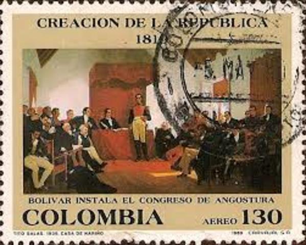 CREACIÓN DE LA REPÚBLICA DE COLOMBIA