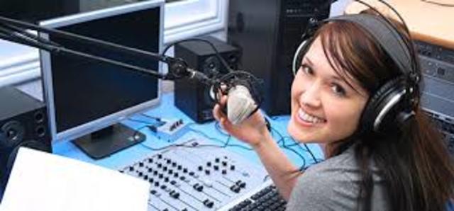 my first steps in radio and tv