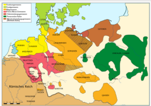 Vandals (Barbarians) established in North Africa