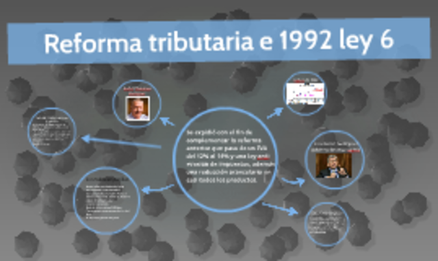 Ley 6 Reforma Tributaria 1992