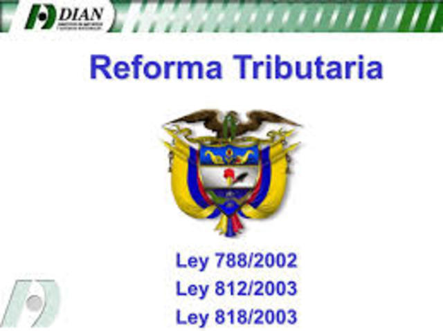 Ley 788 Reforma Tributaria de 2002