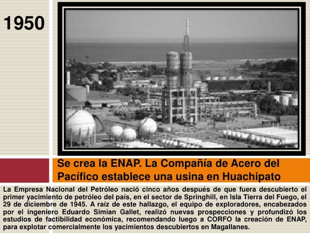 Se crea la Empresa Nacional De Petroleo