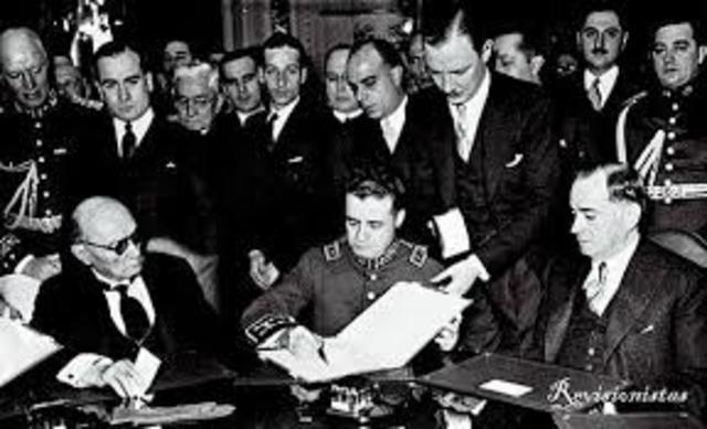 Tratado de paz y de limites con Bolivia