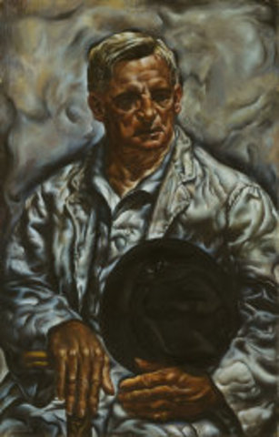 I Drew a Picture in the Sand and the Water Washed It Away, painting by Ivan Albright