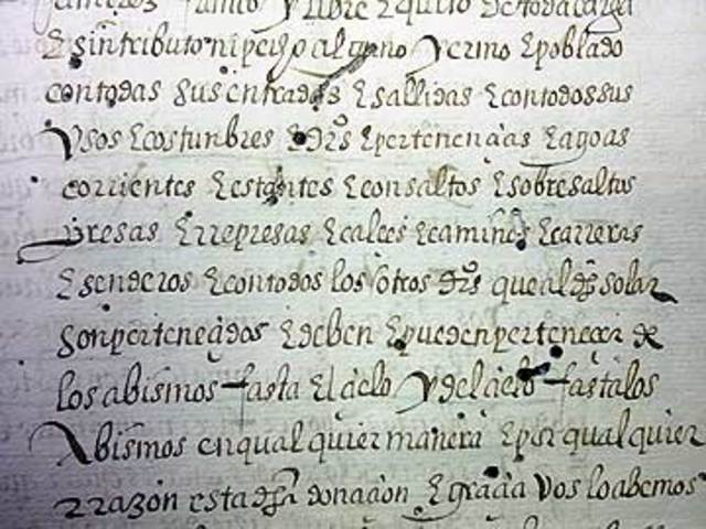 Documentos de la Edad Media