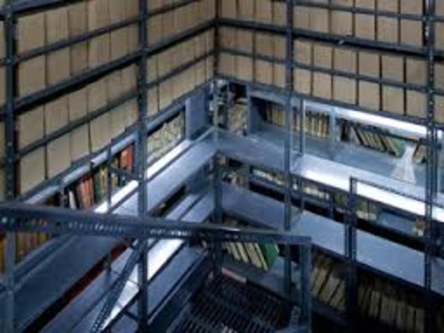 Historia del archivo en chile