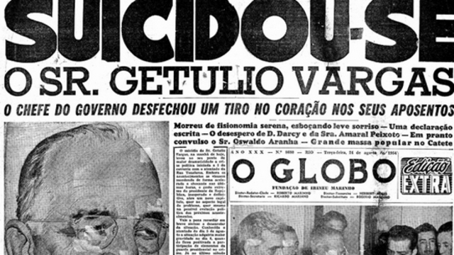 Getúlio Vargas se suicida