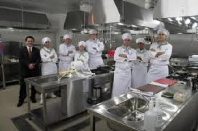 finishing my career in gastronomy