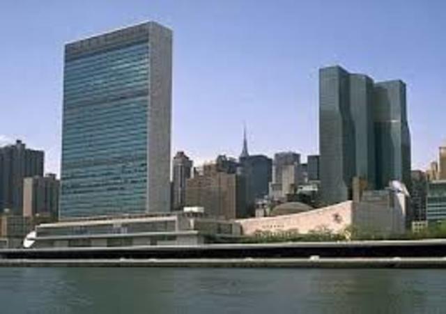 Edificio ONU, new York, Stati Uniti, 1947