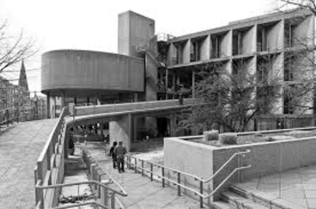 Le Corbusier Arts Centre, Firminy, Francia, 1956-1965