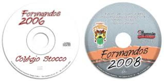 CD com fotos da 8º Serie.