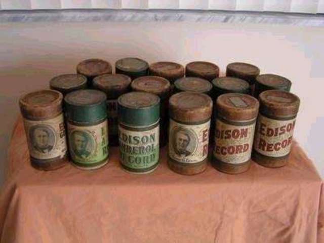 Cilindros del Fonografo