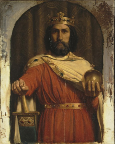 Charles the great king of the Franks