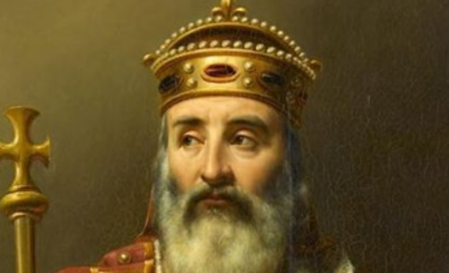 Charlemagne, Charles the great king of the Franks