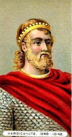 King Canute of Denmark