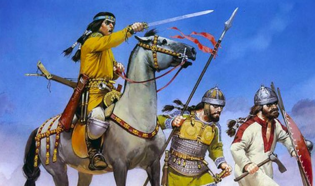 Avars invade Frankish lands