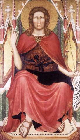 Saint John the Baptist Enthroned  Italian (Florentine) School  Christ Church, University of Oxford