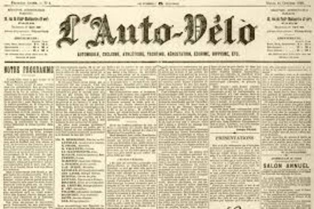 Periódico fránces deportivo L' auto-velo elogia el baloncesto