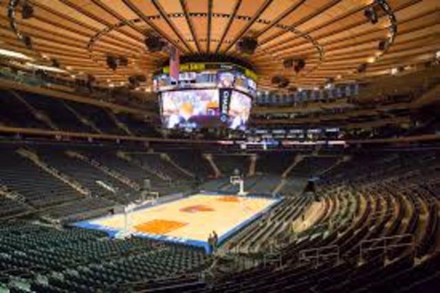 Transmisión de los primeros encuentros por televisión en el Madison Square Garden