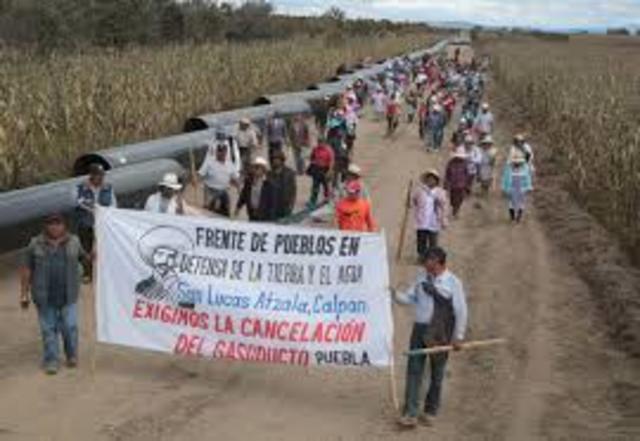 Frente de los Pueblos en Defensa de la Tierra y contra el Gasoducto-Morelos