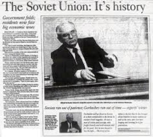 The Disassembling of the Soviet Union