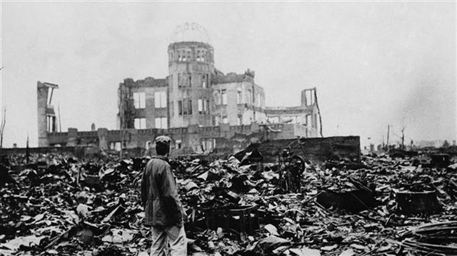 First Atomic Bomb Drop on Hiroshima