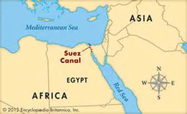 The Opening of the Suez Canal