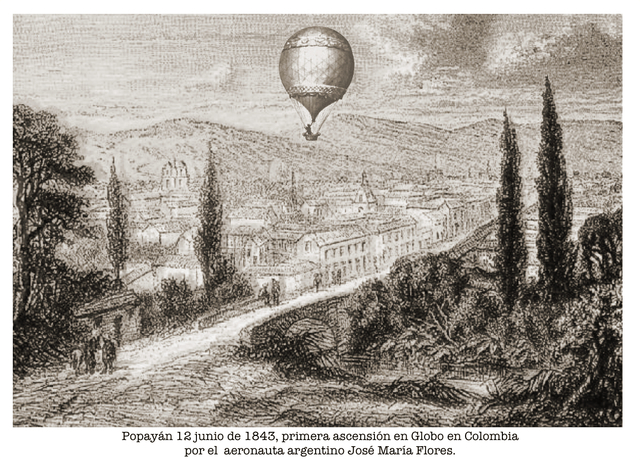 Primera elevación de un globo