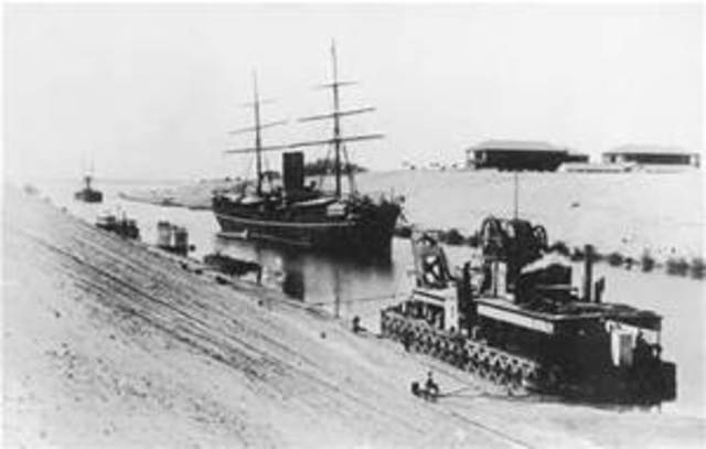 The British Took Control of the Suez Canal