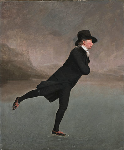 The Skating Minister by Henry Raeburn 1784