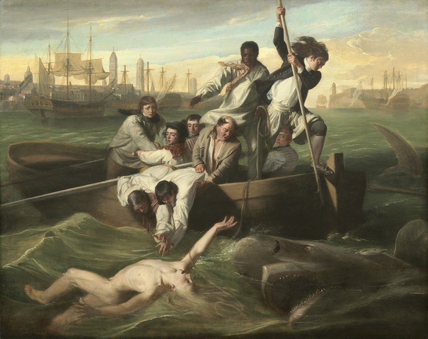 Watson and the Shark by John Singleton Copley 1778