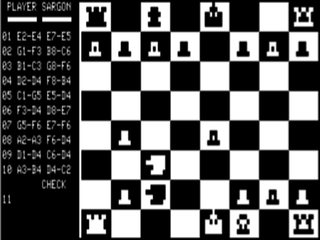 Uno de los primeros videojuego