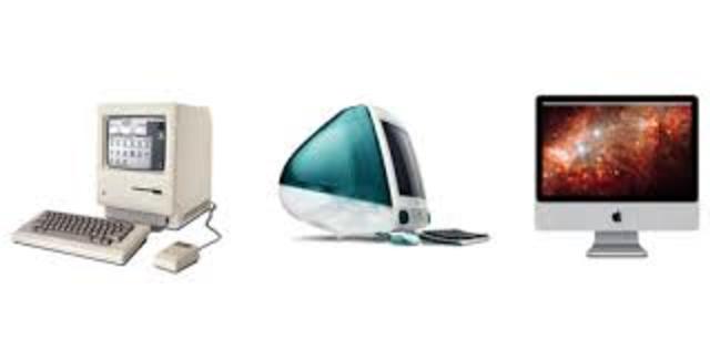 Steve Jobs y Steve Woz hacen la aparición de la primeras tres PC de Apple.