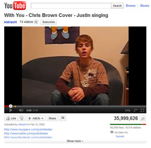 Fenômeno Justin Bieber