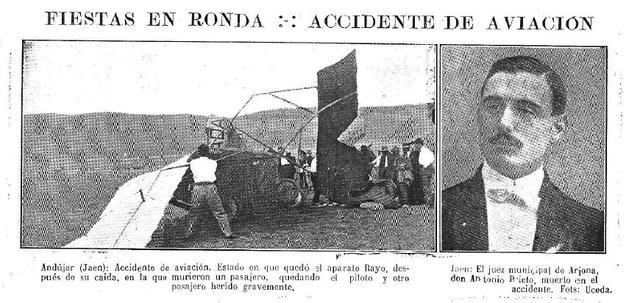 Primer accidente Aéreo