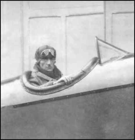 Primer transporte de correo aéreo