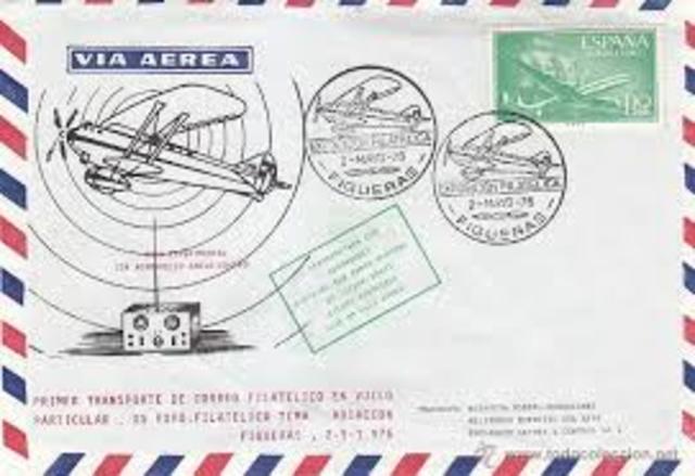 primer trasporte de correo