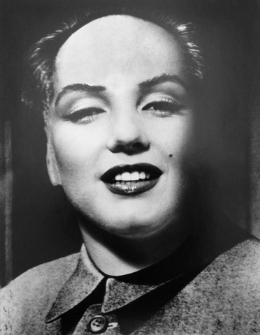 Portrait de Marilyn Monroe en tant que Président Mao Zedong