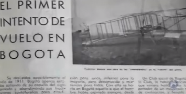 Siglo xx 1 Vuelo fallido colombiano